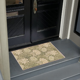 Chrysanthemum Pattern (von William Morris) Fußmatte