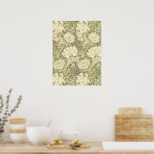 Chrysanthemum Pattern William Morris 1877 Poster (Küche)