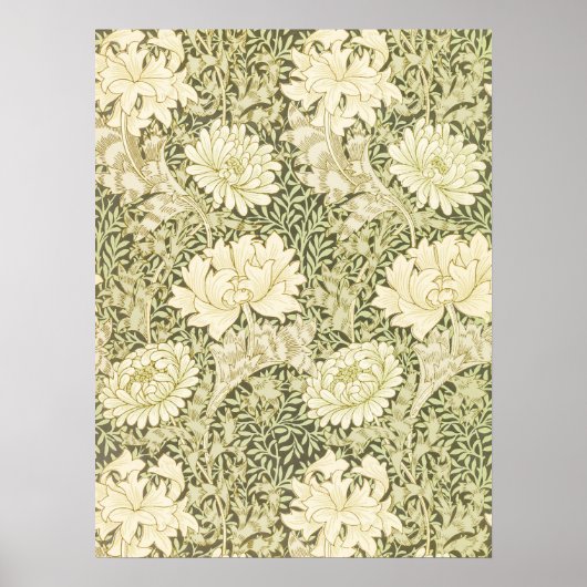 Chrysanthemum Pattern William Morris 1877 Poster (Vorne)