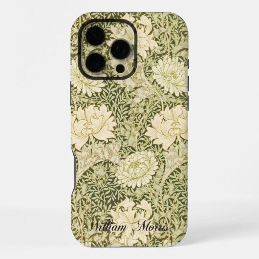Chrysanthemum pattern - William Morris iPhone Hülle (Rückseite)