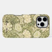 Chrysanthemum pattern - William Morris iPhone Hülle (Rückseite (Horizontal))