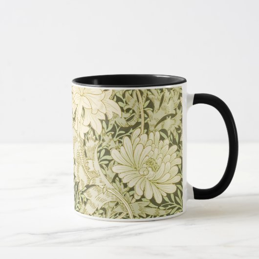 Chrysanthemum pattern - William Morris Tasse (Rechts)