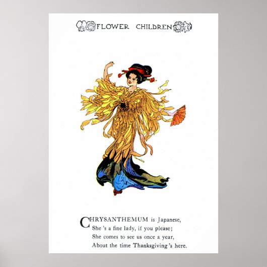 Chrysanthemum Poster (Vorne)