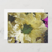 CHRYSANTHEMUM POSTKARTE (Vorne/Hinten)