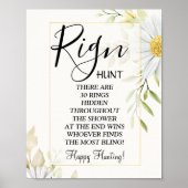 Chrysanthemum Ring Brautparty Poster (Vorne)