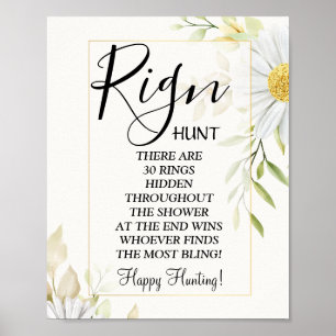 Chrysanthemum Ring Brautparty Poster