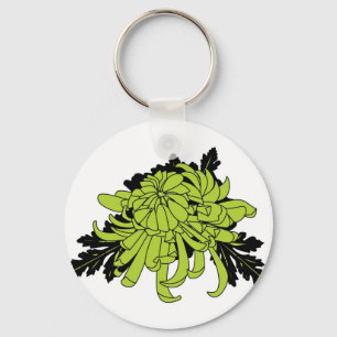 Chrysanthemum Schlüsselanhänger
