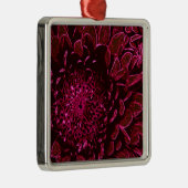 Chrysanthemum Silbernes Ornament (Rechts)