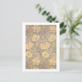 "Chrysanthemum" Tapete, 1876 Postkarte (Stehend Vorderseite)