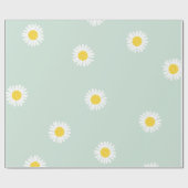 Chrysanthemum Texturwrapping Paper Geschenkpapier (Flach)