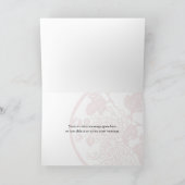 Chrysanthemum Thank You Card Dankeskarte (Innenseite)