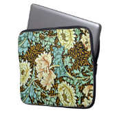 Chrysanthemum, Vintag William Morris, Laptopschutzhülle (Vorderseite Links)