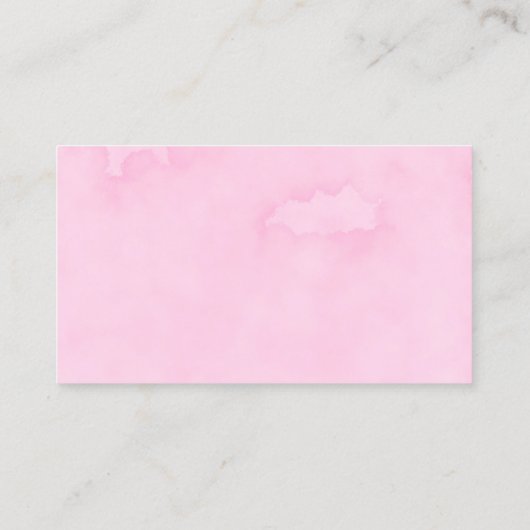 Chrysanthemum Visitenkarte (Rückseite)