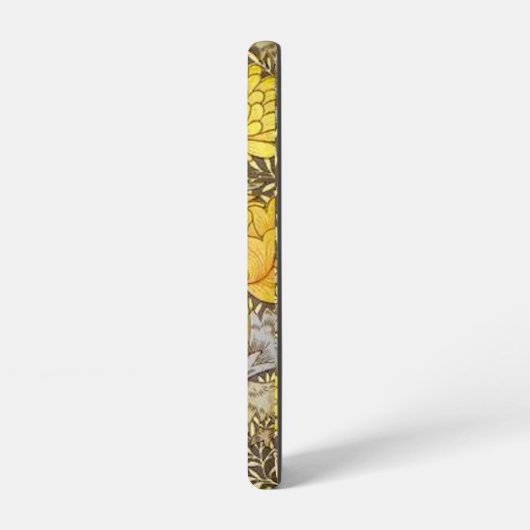 chrysanthemum von William Morris Card Samsung Galaxy Hülle (Linke Seite)