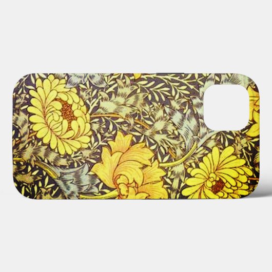 chrysanthemum von William Morris Postcard Case-Mate iPhone Hülle (Rückseite (Horizontal))