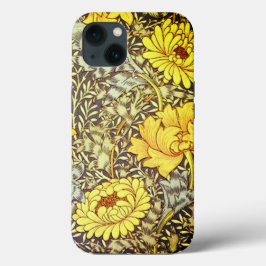 chrysanthemum von William Morris Postcard Case-Mate iPhone Hülle