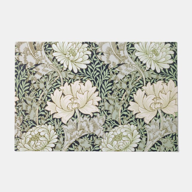 Chrysanthemum, William Morris Fußmatte (Vorderseite)