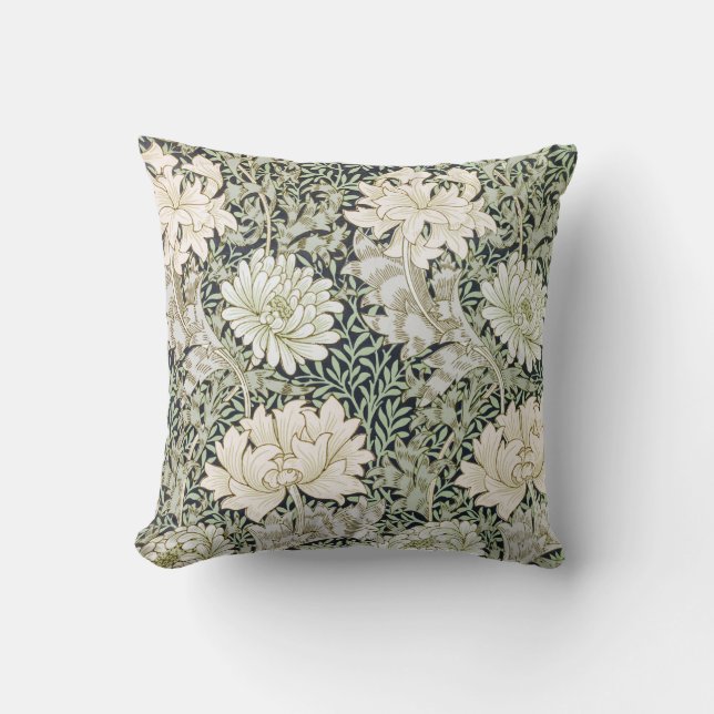Chrysanthemum, William Morris Kissen (Vorderseite)