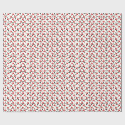 Chrysanthemum Wrapping Paper Geschenkpapier (Flach)