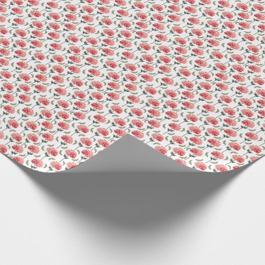 Chrysanthemum Wrapping Paper Geschenkpapier (Ecke)