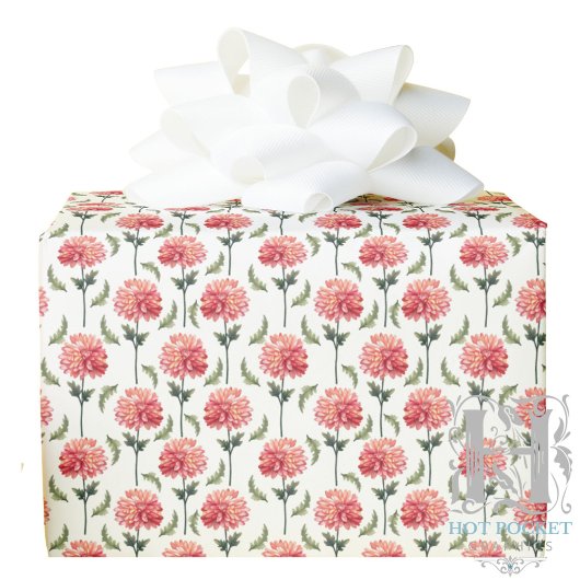 Chrysanthemum Wrapping Paper Geschenkpapier