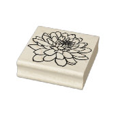 Chrysanthemum Zeichnend Gummistempel (Stempel)