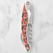 ChrysanthemumBlume Kellnermesser (Rückseite)