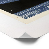 Chrysanthemums and Running Water by Ohara Koson Poster (Ecke)