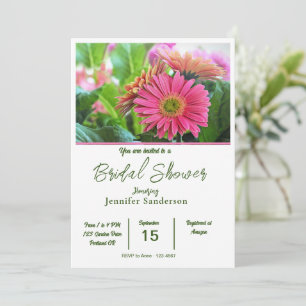 Chrysanthemums Bridal Brunch Einladung
