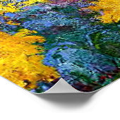 Chrysanthemums by Claude Monet Poster (Ecke)
