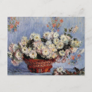 Chrysanthemums - Claude Monet Postkarte
