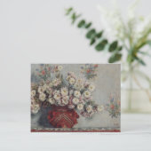 Chrysanthemums - Claude Monet Postkarte (Stehend Vorderseite)