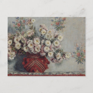 Chrysanthemums - Claude Monet Postkarte