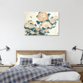 Chrysanthemums Leinwanddruck (Insitu (Schlafzimmer))
