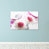 Chrysanthemums Leinwanddruck (Insitu (Holzboden))