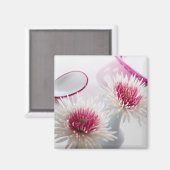 Chrysanthemums Magnet (Vorderseite/Rückseite)