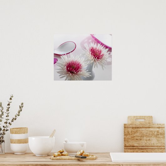 Chrysanthemums Poster (Küche)