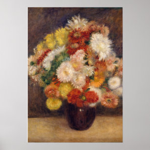 Chrysanthemums Poster