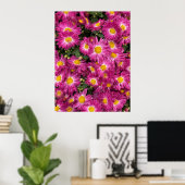 Chrysanthemums Poster (Heimbüro)