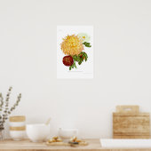 Chrysanthemums Poster (Küche)