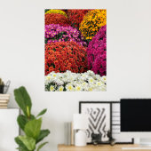 Chrysanthemums Poster (Heimbüro)