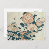 Chrysanthemums Postkarte (Vorne/Hinten)