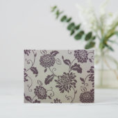 Chrysanthemums Postkarte (Stehend Vorderseite)