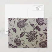Chrysanthemums Postkarte (Vorne/Hinten)
