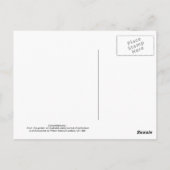 Chrysanthemums Postkarte (Rückseite)