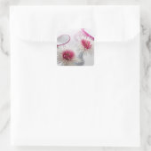 Chrysanthemums Quadratischer Aufkleber (Tasche)