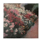 Chrysanthemums von Dennis Bunker Miller, Fine Art Fliese (Vorderseite)