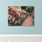 Chrysanthemums von Dennis Bunker Miller, Fine Art Leinwanddruck (Insitu (Holzboden))
