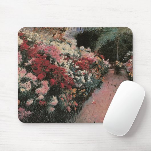 Chrysanthemums von Dennis Bunker Miller, Fine Art Mousepad (Mit Mouse)