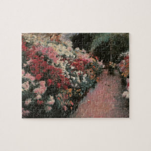 Chrysanthemums von Dennis Bunker Miller, Fine Art Puzzle